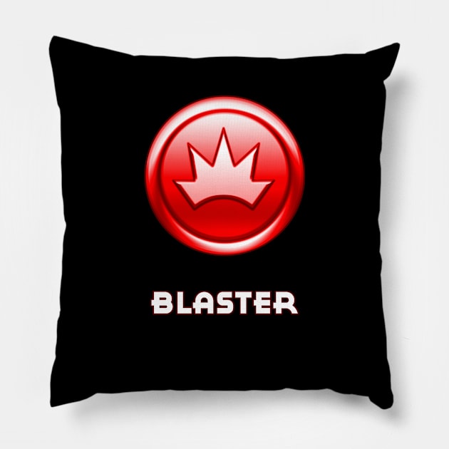 City of Heroes - Blaster Pillow by Kaiserin