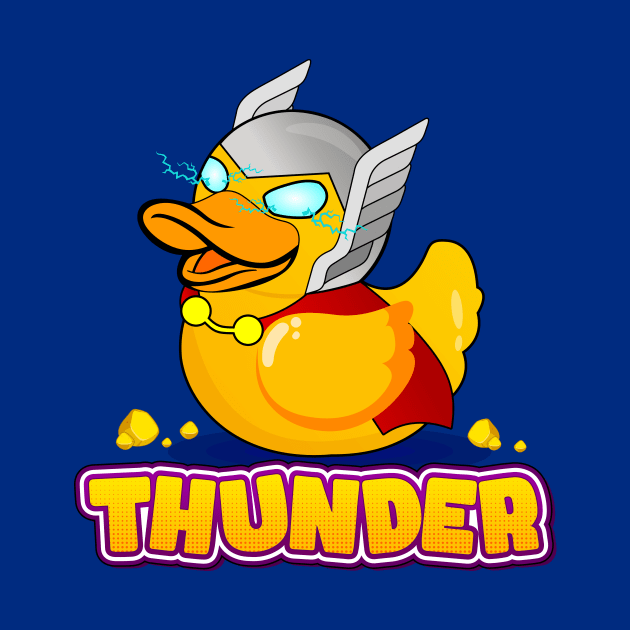 Thunder Rubber Duck by My Happy-Design