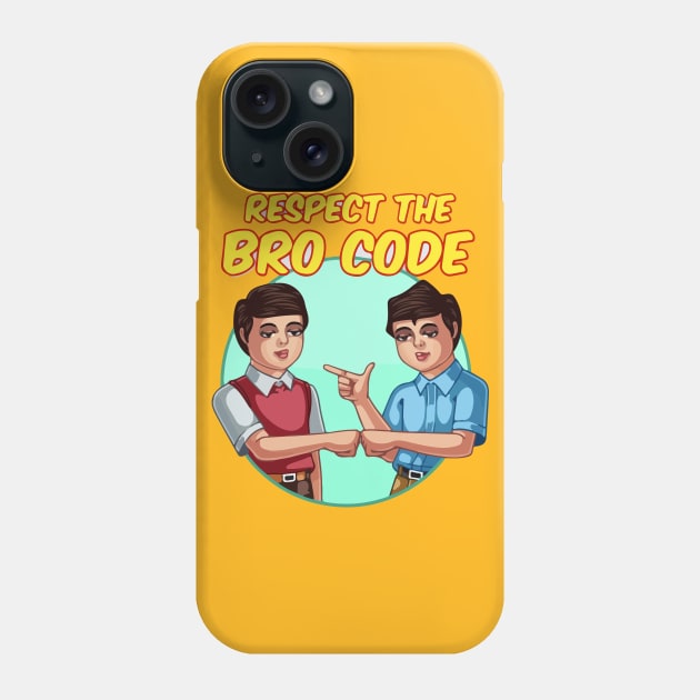 bro code Phone Case by RehdPanda