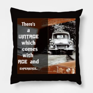 vintage design Pillow