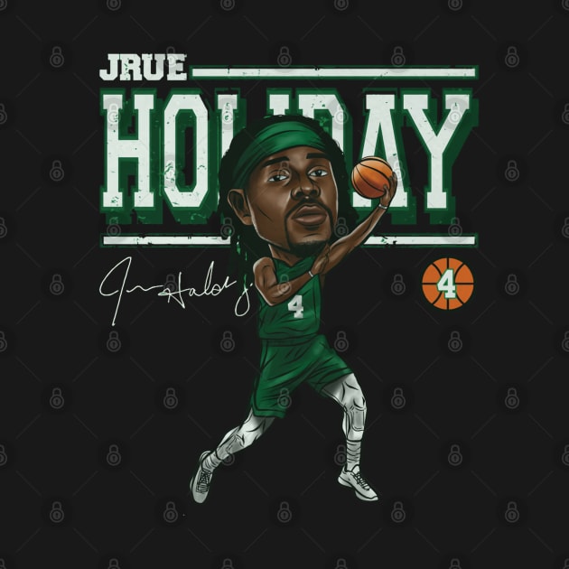 Jrue Holiday Boston Cartoon by ClarityMacaws