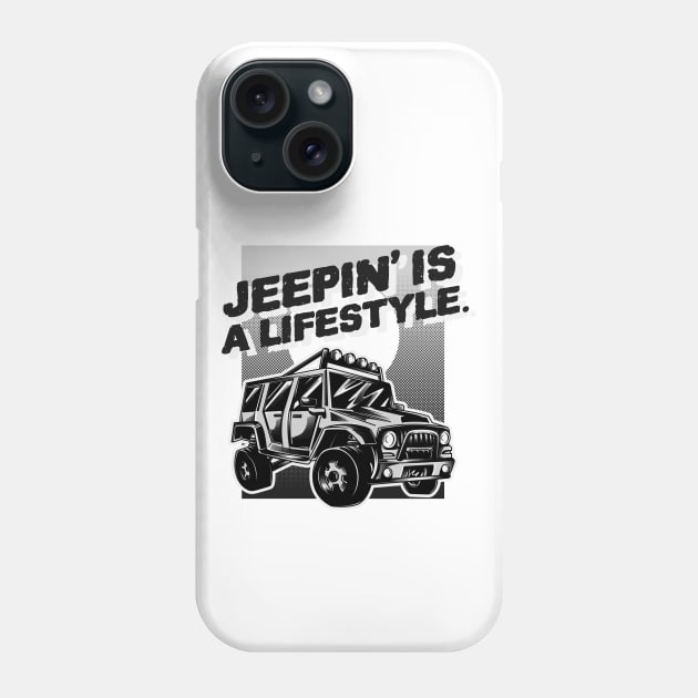 I jeep therefore I am Phone Case by mksjr