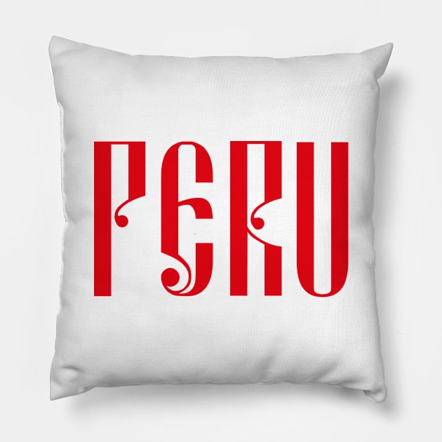 PERU 2018 Pillow by eyesblau