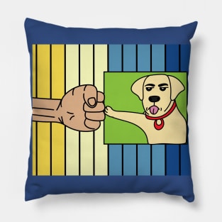 Best Retro Dog Owner Of All Time Pillow