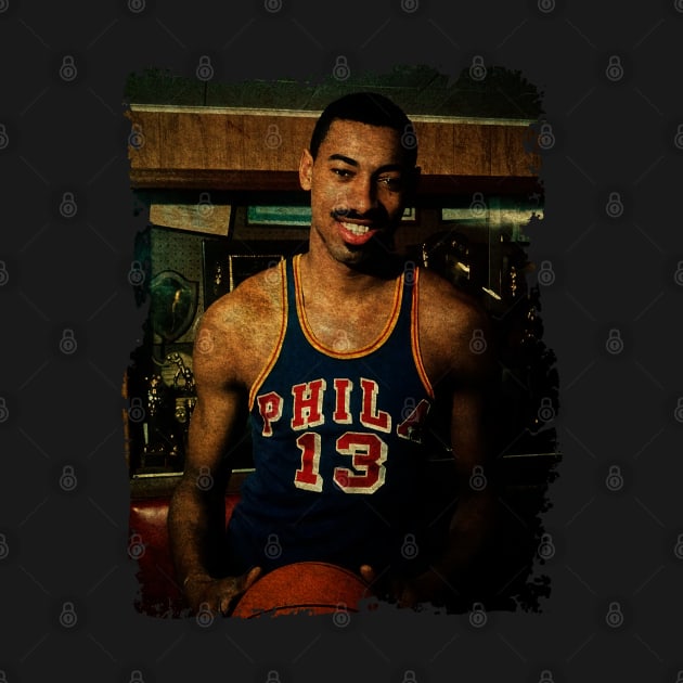 Wilt Chamberlain at Philadelphia #13 by Omeshshopart