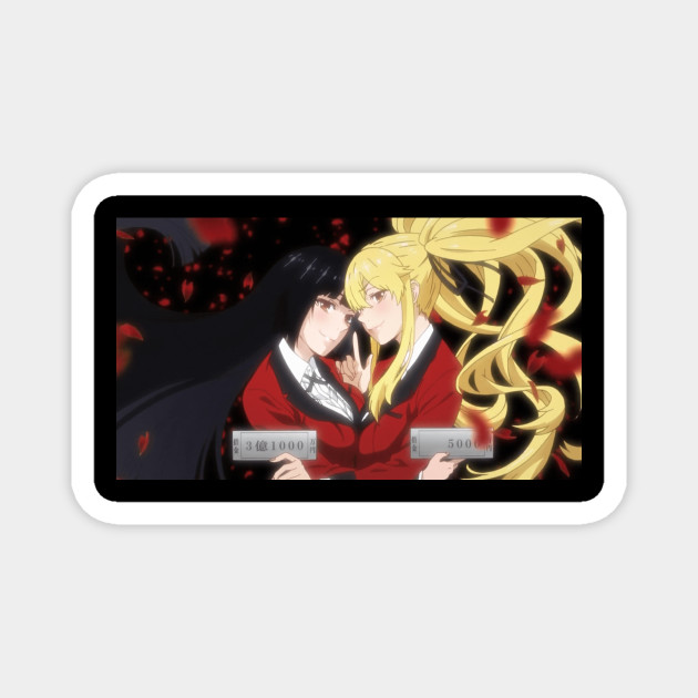 Mary And Yumeko Kakegurui Yumeko And Mary Magnet Teepublic Character yumeko jabamicharacter saotome mary. mary and yumeko