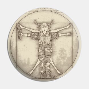 Vitruvian Hybrid Pin