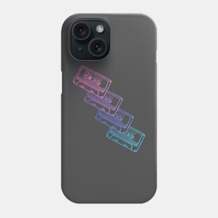 Neon Cassette Tape Phone Case