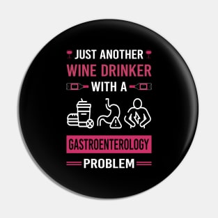 Wine Drinker Gastroenterology Gastroenterologist Pin