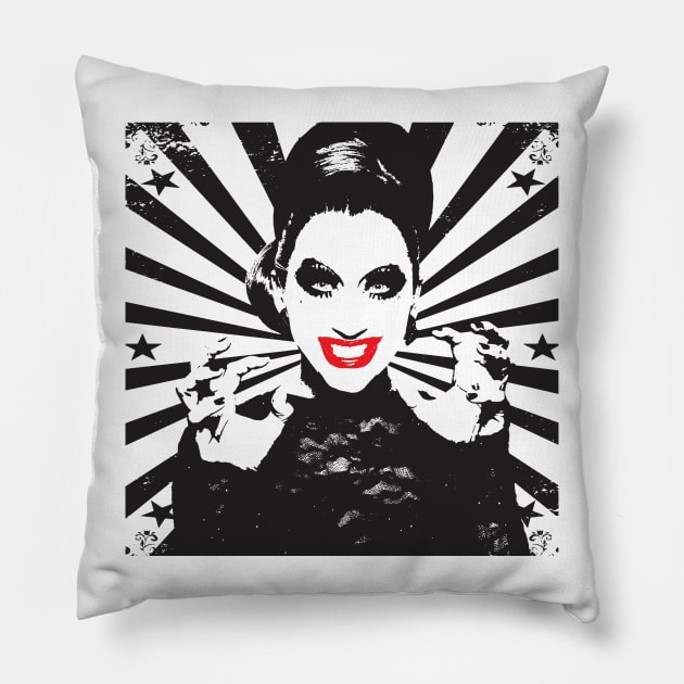 Bianca Del Rio Pillow by aespinel