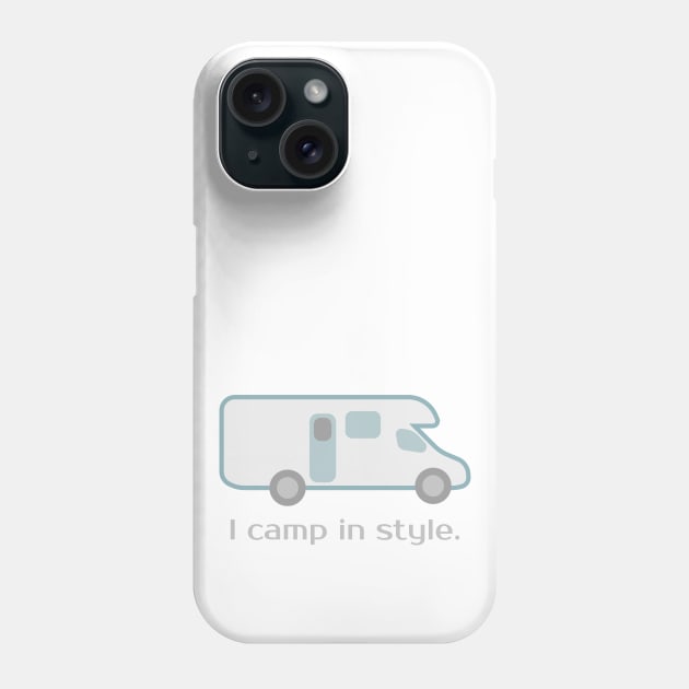 Class C Motorhome: Camp In Style Phone Case by UnderwaterSky