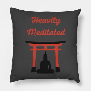 Heavily Meditated Pillow