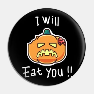 Zombie Pumpkin Pin