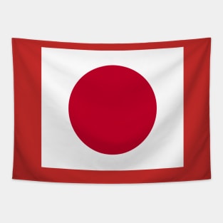 Japan flag Tapestry