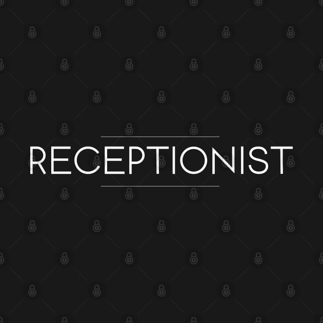 Receptionist Minimalist Design by Studio Red Koala