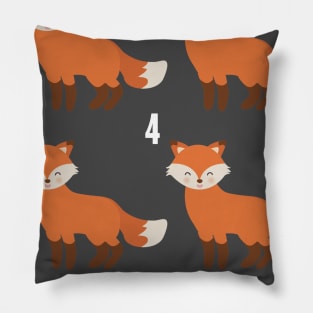 Four Fox Sake Pillow