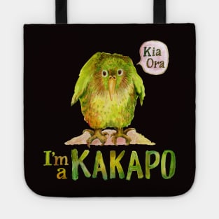 I'm a KAKAPO (caca-poo) Tote