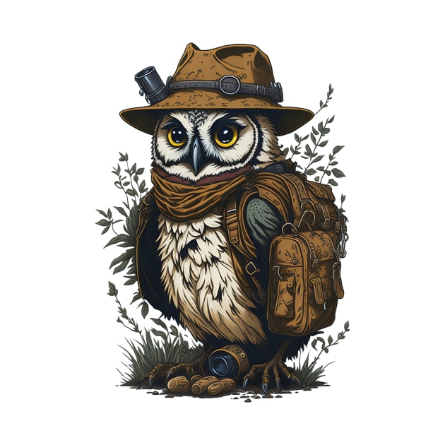 Owl Explorer by SergioCoelho_Arts