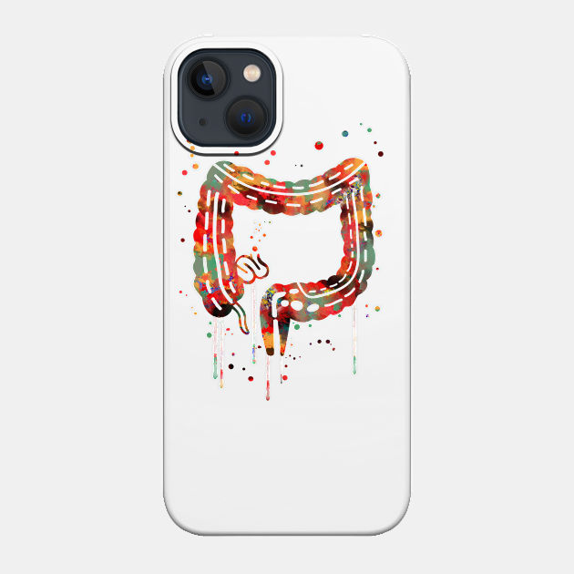 Lower gastrointestinal tract - Medlower Gastrointestinal Tractical Art - Phone Case