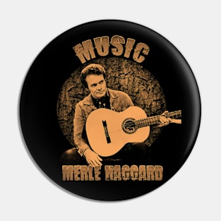 merle haggard //musician Pin