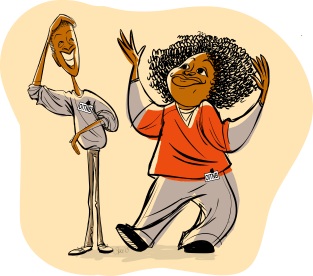 OITNB Poussey & Taystee Magnet
