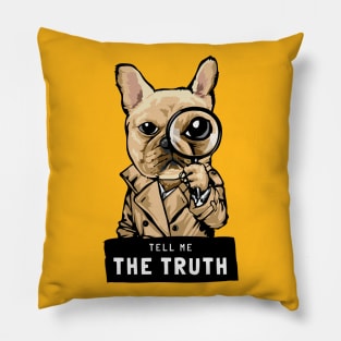 Tell me the truth Pillow