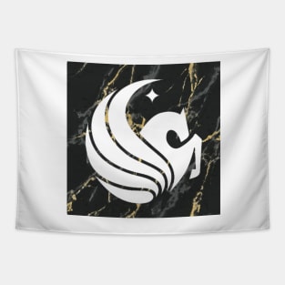 ucf knights marble Tapestry