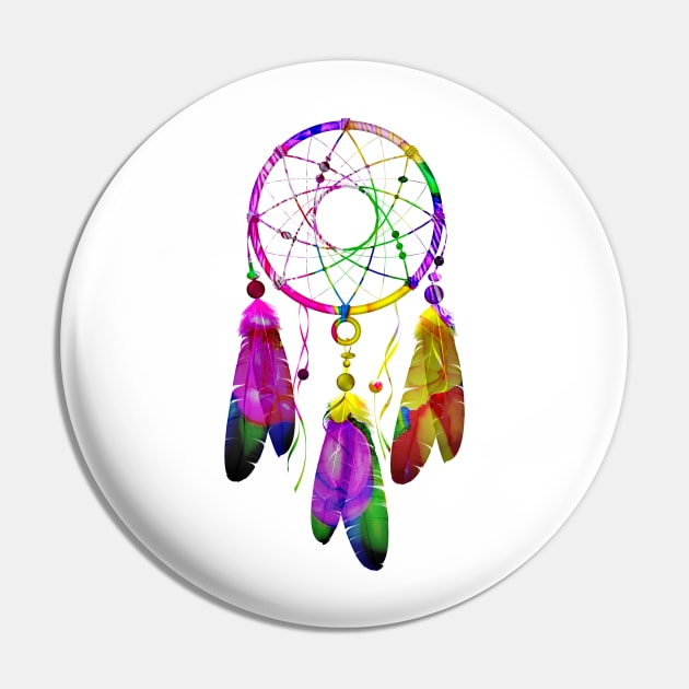 Dream Catcher Pin by skycloudpics