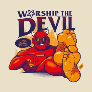 Worship The Devil Remake v2 T-Shirt