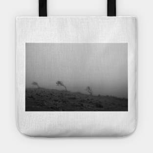 Black and White landscape photography Tote