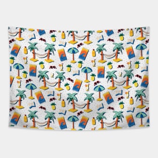 Beach Day Tapestry