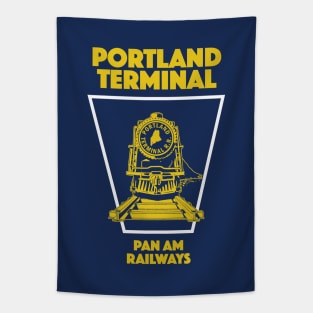 Portland Terminal - Train Emblem Tapestry