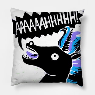 AAAAAAHHHHH!! Says the Unicorn Pillow