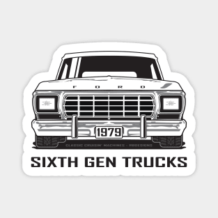 Sixth Gen Truck / Dentside 1973 - 1979 Magnet