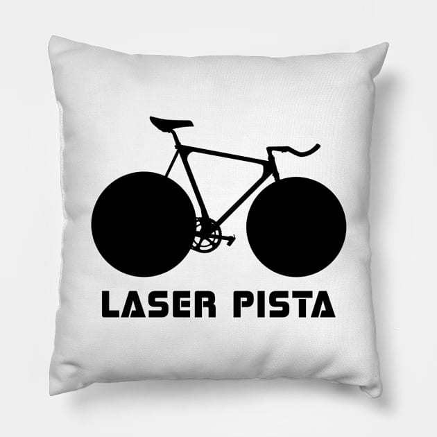 Cinelli Laser Pista Bicycle Pillow by nutandboltdesign