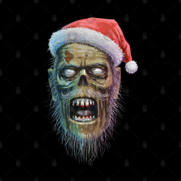 zombie santa by Yerlanio