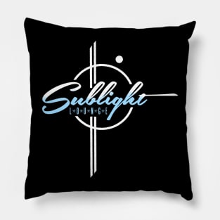 Sunlight front print Pillow