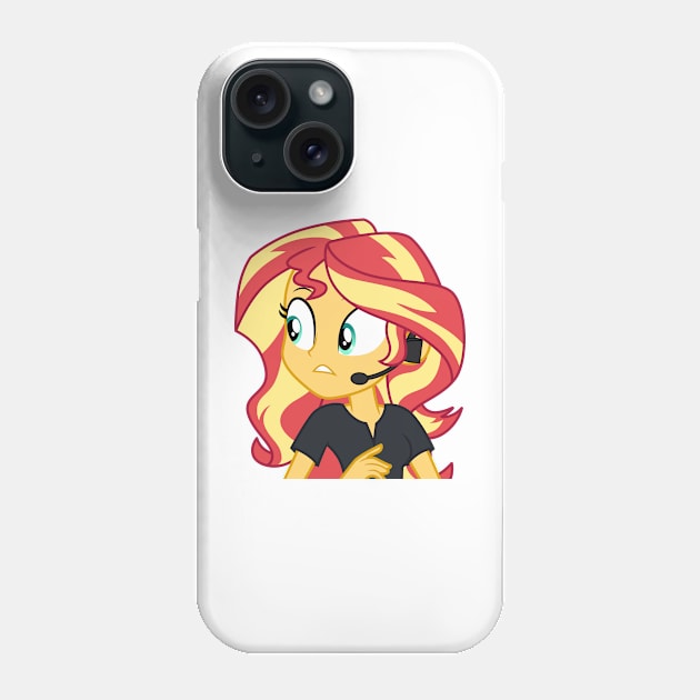 Director Sunset Shimmer 4 Phone Case by CloudyGlow