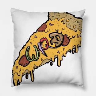 "Pizza Jam" - WRD Logo Pillow