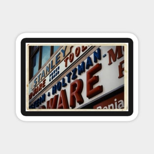 Weinstein & Holtzman Hardware - New York City Store Sign Kodachrome Postcards Magnet