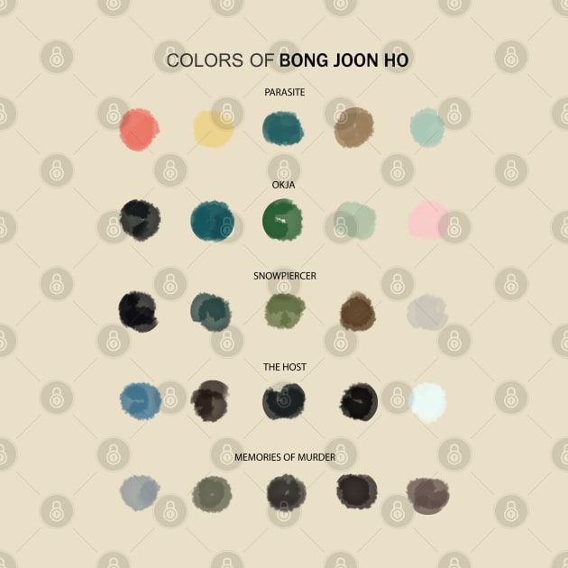 Colors of Bong Joon-ho by guayguay