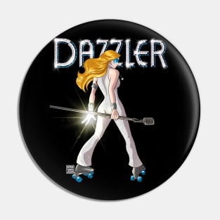 Disco Dazzler with Logo Pin