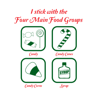 Four food groups T-Shirt