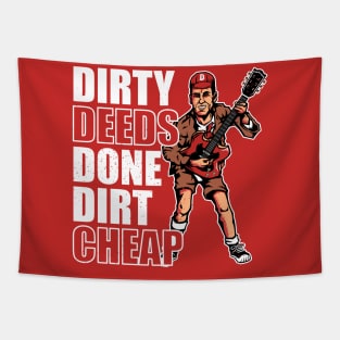 Dirty Deeds Tapestry