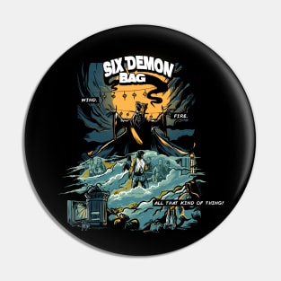 Six Demon Bag Pin