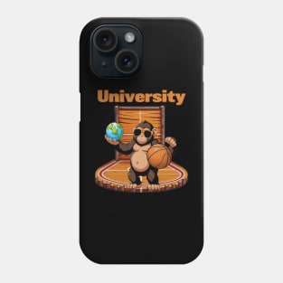 University Jungle Baller: World Play Basketball Graphic Phone Case