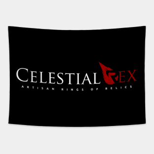 Celestial Rex White Tapestry