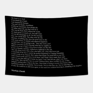 Markus Zusak Quotes Tapestry