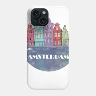 Amsterdam building Phone Case