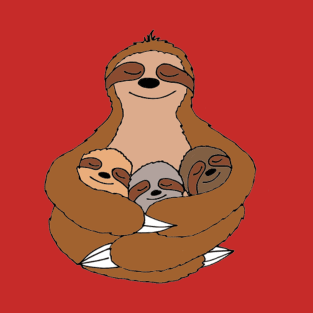 Sloth Mama Sloth T-Shirt